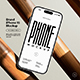 Branding iPhone 15 Mockup on Wooden Dowels - GraphicRiver Item for Sale